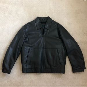 Kenneth Cole | Men’s Reaction Leather Jacket - Black